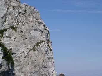 Die Schlusskante vor dem Ausstieg: Grande Finale!