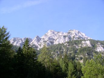 Die Nordwand des Hochstaufen